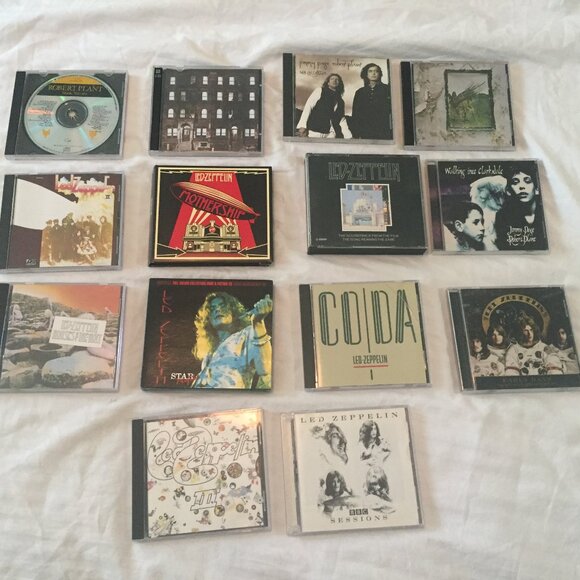 Led Zeppelin 14 CD Collectors Lot ST, II, III, Physical Graffiti, Early Days VG - Picture 1 of 6